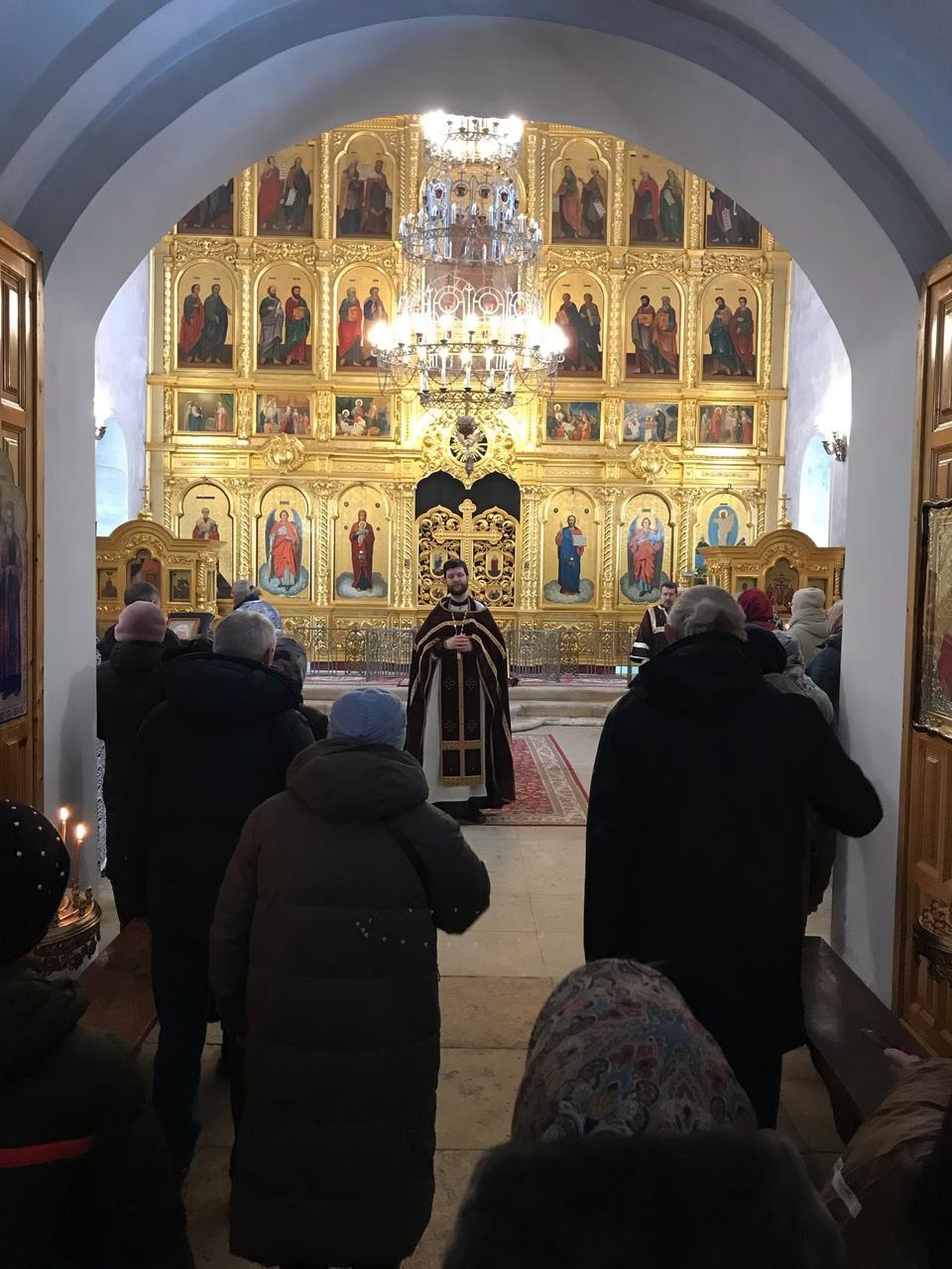 Богослужение в память столетия со дня представления святителя Тихона, патриарха Московского
