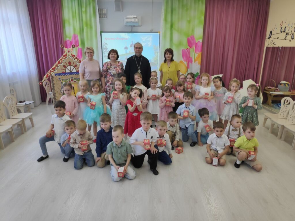 Пасхальные праздники в детских садах города Истры