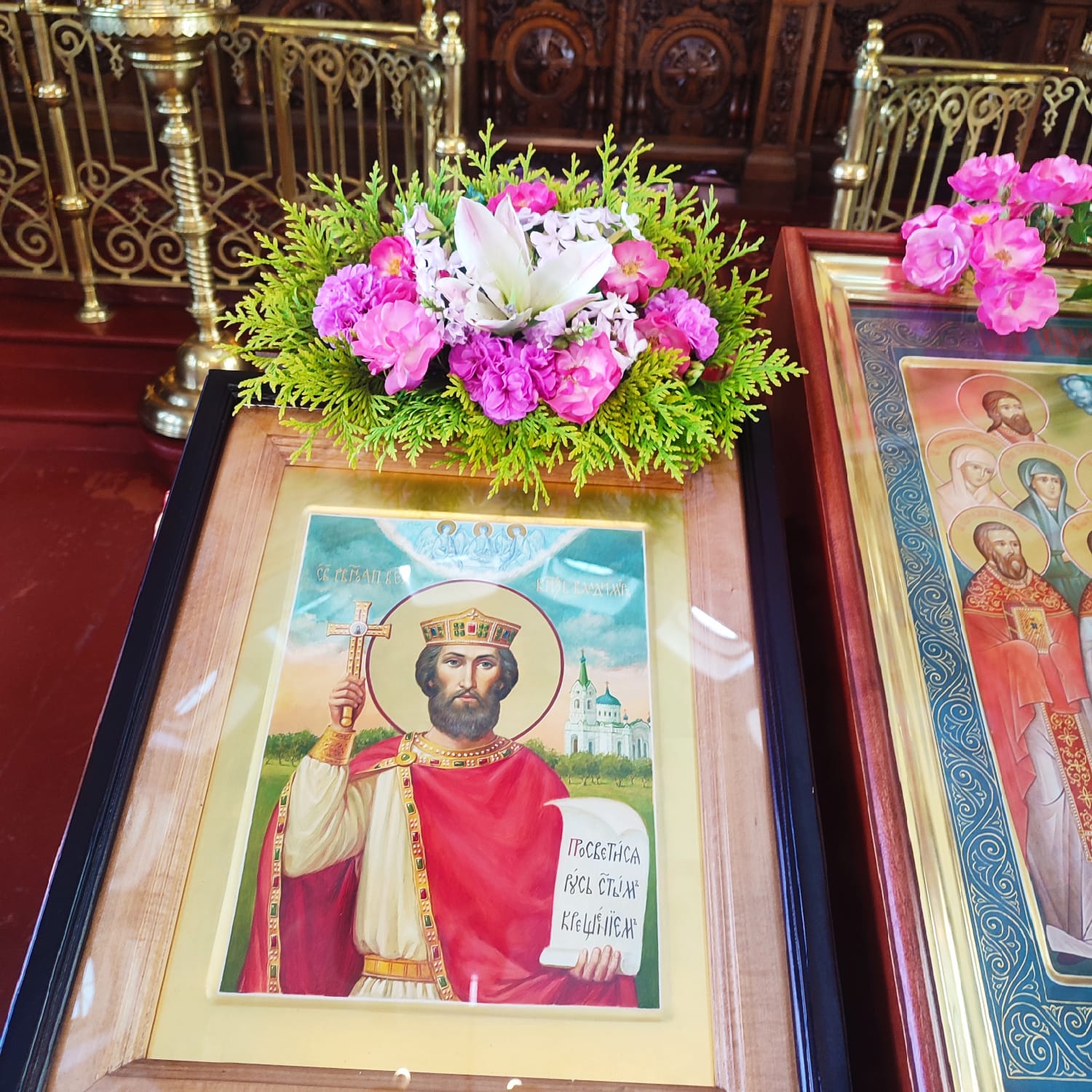 Память священномученика Петра Троицкого в Троицком храме поселок Троицкий.