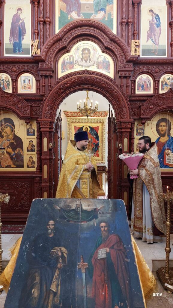 Престольный праздник в Петропавловском храме с. Лужки