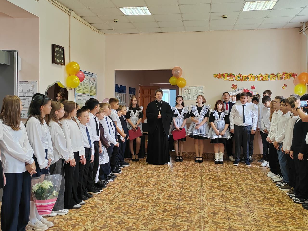 День знаний в Манихинской школе.