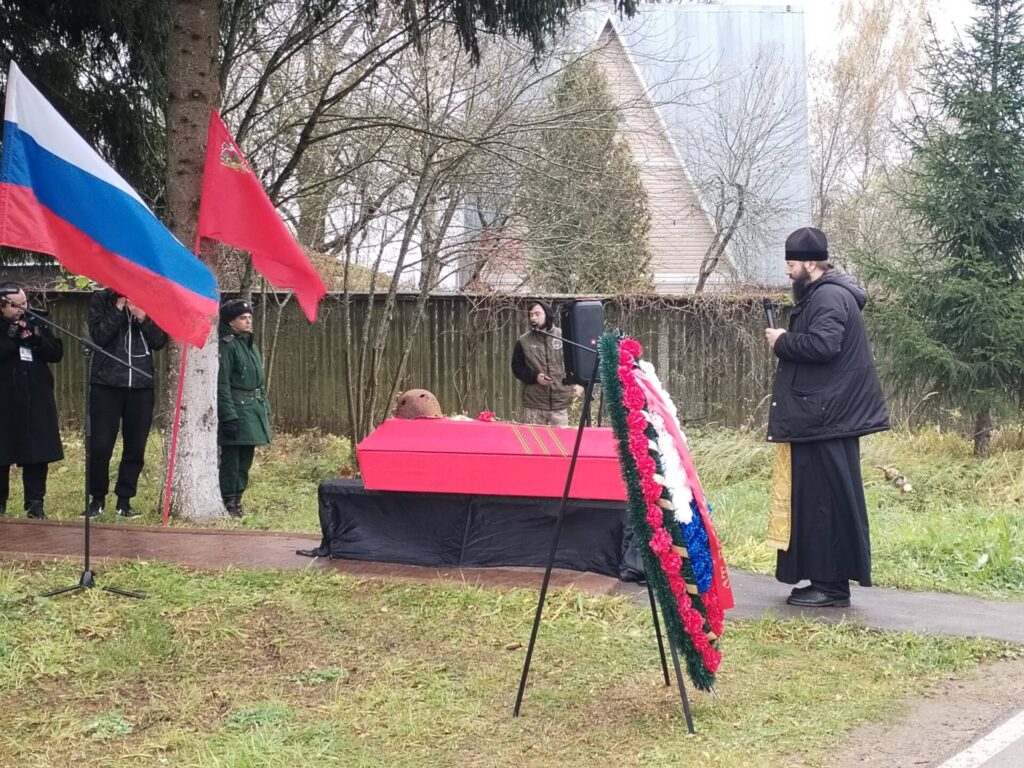 Лития о воинах в деревне Лукино
