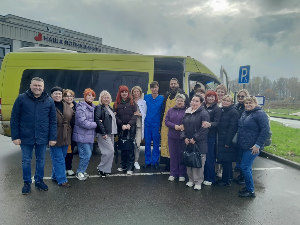 Молебное пение о недужных в ГО ИКБ