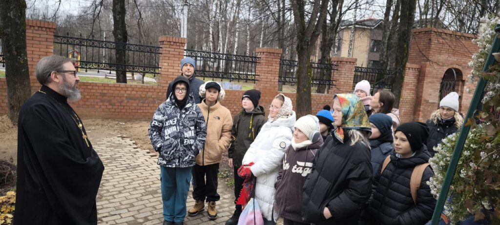 Встреча с пятиклассниками в Мироносицком храме