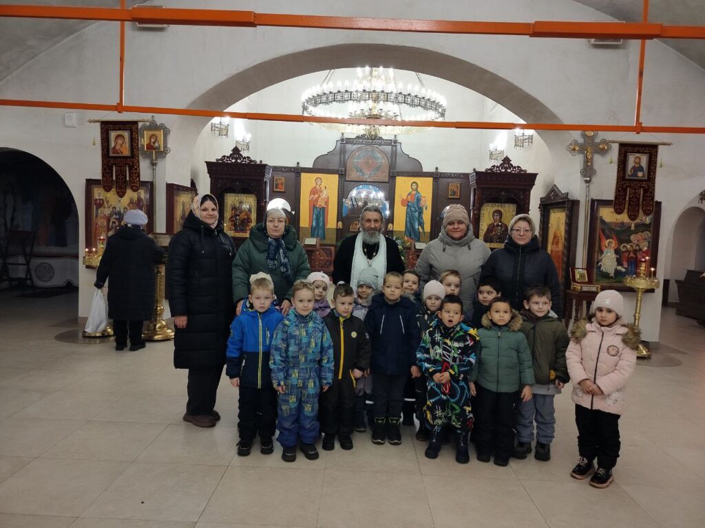 Экскурсия для дошкольников в Мироносицком храме