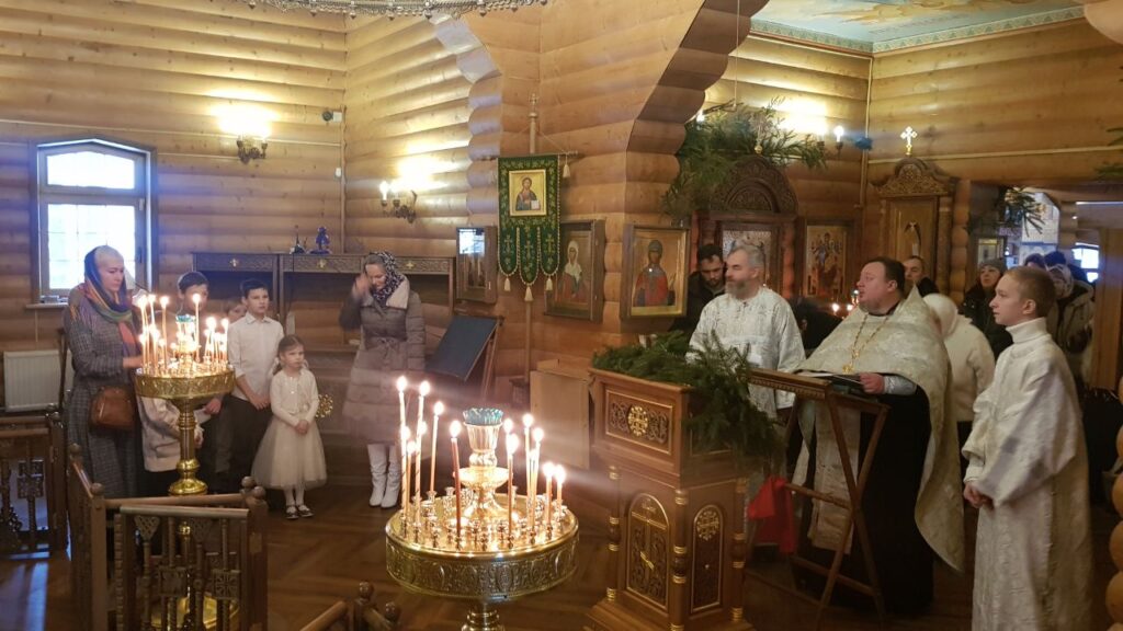 Рождественский праздник в Серафимовском храме