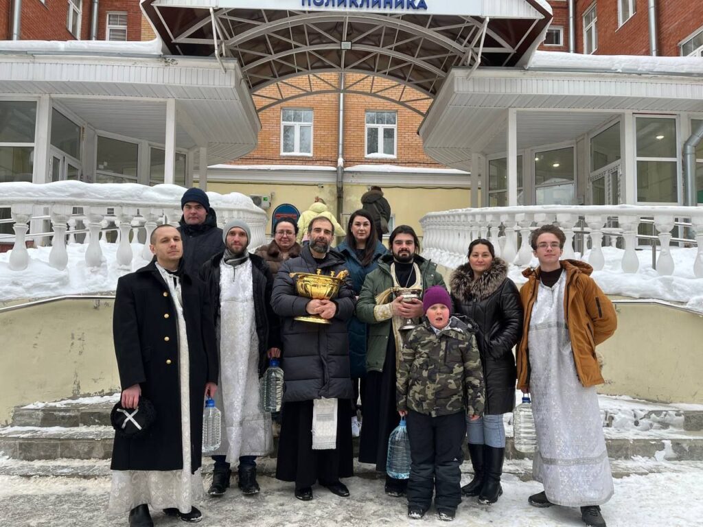 Праздник Крещения Господня в Дедовской больнице