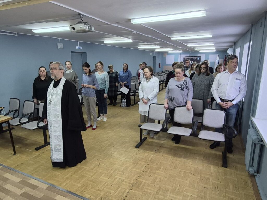 Праздник Крещения Господня в Истринском филиале Красногорского колледжа