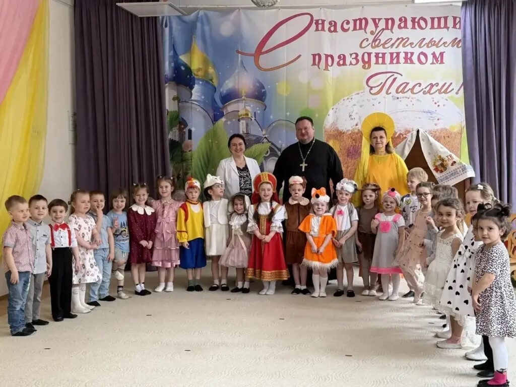 Встреча с воспитанниками детского сада «Снегирёк»