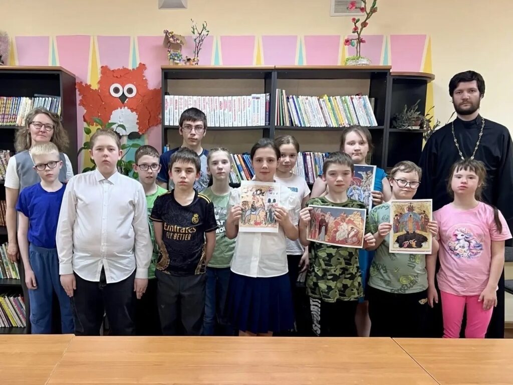 Пасхальная акция в школе-интернат г. Дедовск