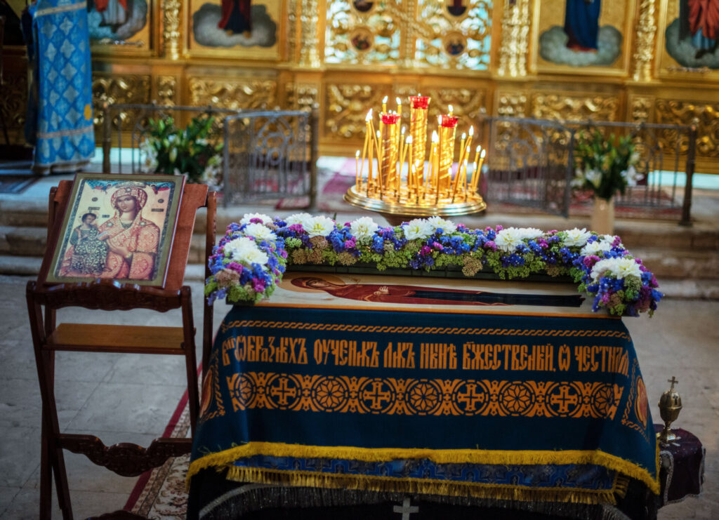 Праздник Успения Пресвятой Богородицы в Преображенском храме д. Бужарово