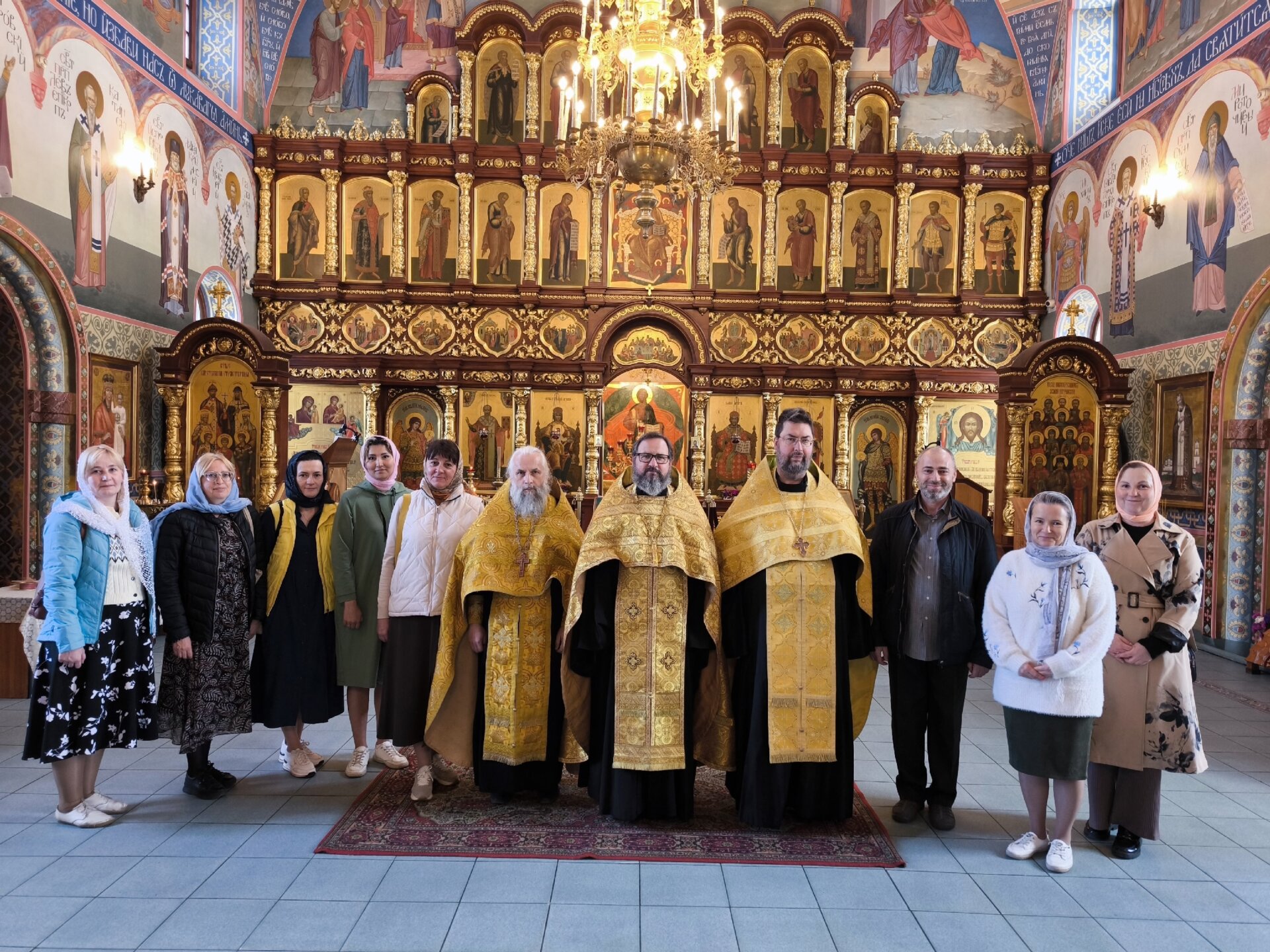 Молебен на начало учебного года Истринского отделения Библейско–богословских курсов